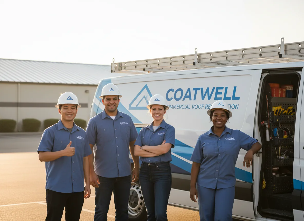 Commercial roof coating company in Mills, PA
